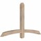 Ekena Millwork Bellingham Smooth Timber Gable Bracket, Douglas Fir, 60"W x 35"H x 3 1/2"D x 3 1/2"F, 14/12 Pitch GBW060X35X0404BEL00SDF - alternate 2
